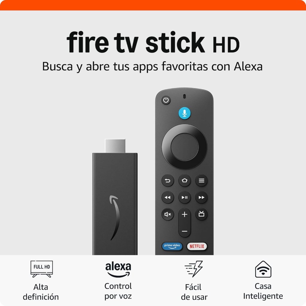 ¿Estás listo para llevar tu entretenimiento en casa al siguiente nivel? El Amazon Fire TV Stick HD